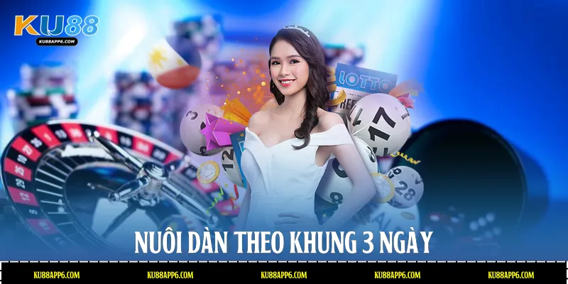 Nuôi dàn theo khung 3 ngày